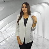 Blazer Vero Moda Blanco  Style PROMETHEUS 3/4 BLAZER(VMC-RN)