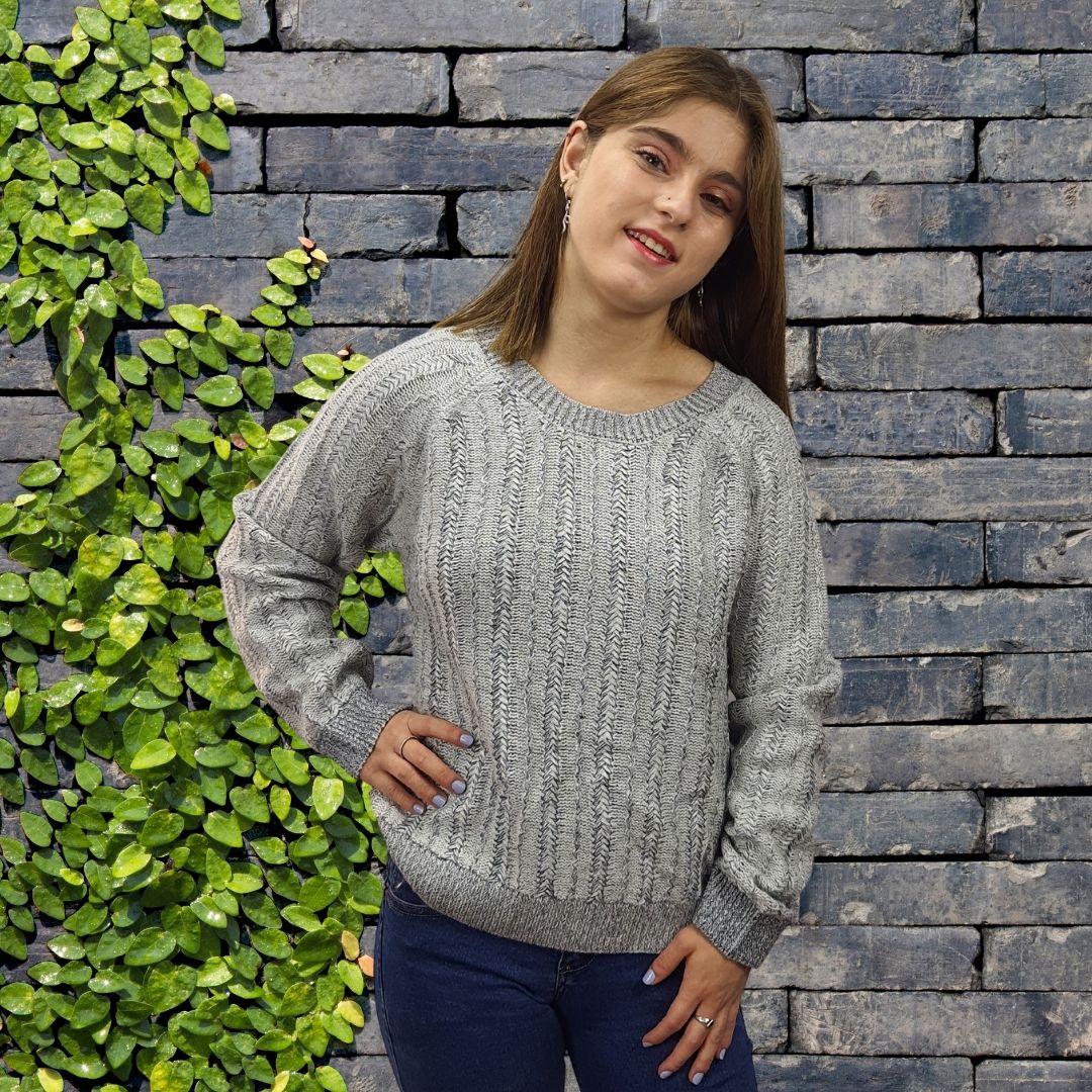 Sweater Rapsodia Congo Gris