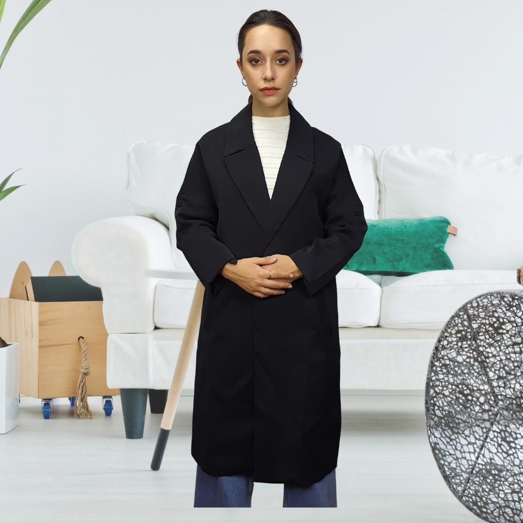Blazer Vero Moda Negro  Style LING 9/10 COAT(VMC-PM-ET-2)