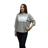 Polera Vero Moda Gris Claro Style BOM 3/4 TOP(NL)