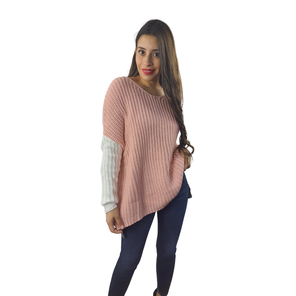 Sweater Vero Moda Rosado Style CARNATION LS KNIT(MW-CT-2)