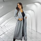 Blazer Vero Moda Gris  Style DARCY 9/10 LONG BLAZER(NL)