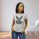 Polera Vero Moda Blanco Style GIRA FITTED S/S TOP(CR)