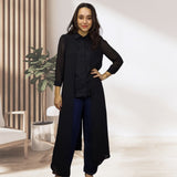 Blusa Vero Moda Negro Style ELLE 3/4 SHIRT(RN)-OR