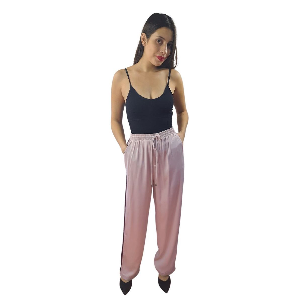 Pantalon Vero Moda Rosa Vieja Style FRIDAY STRAIGHT PANTS(MM)