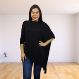 Blusa Vero Moda Negro Style SUNSHINE 7/8 KNIT(VMC-UM)
