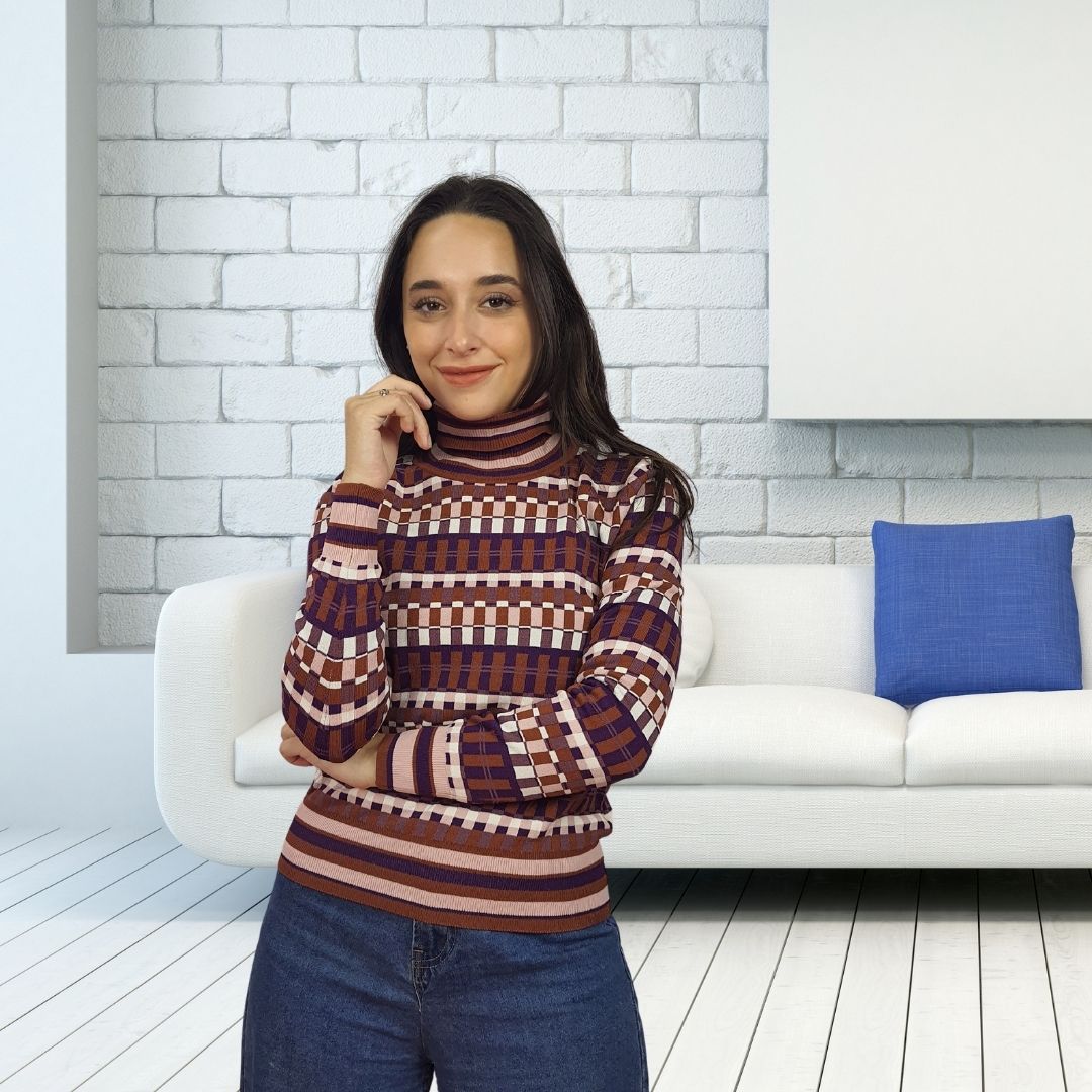 Sweater Vero Moda Cobre Style JESSE L/S KNIT(BN-ET-2)