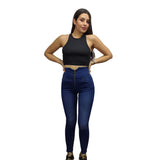 Jeans Vero Moda Azul Oscuro Style EMILY HW X-SLIM JEANS(BT)