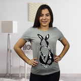 Polera Vero Moda Gris Style THERA S/S TOP(TP-CS-2)