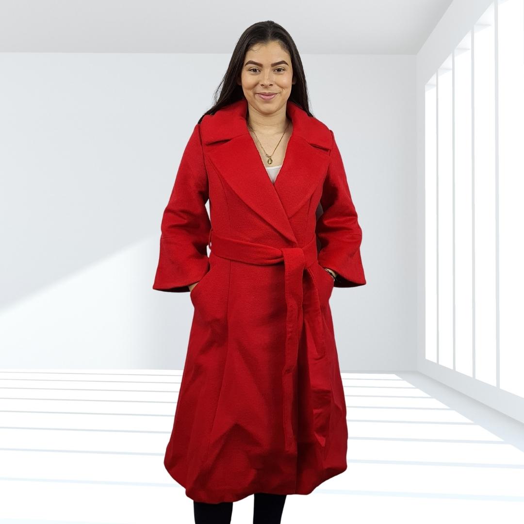 Blazer Vero Moda Rojo Style WEEK 9/10 WOOL COAT(EL)