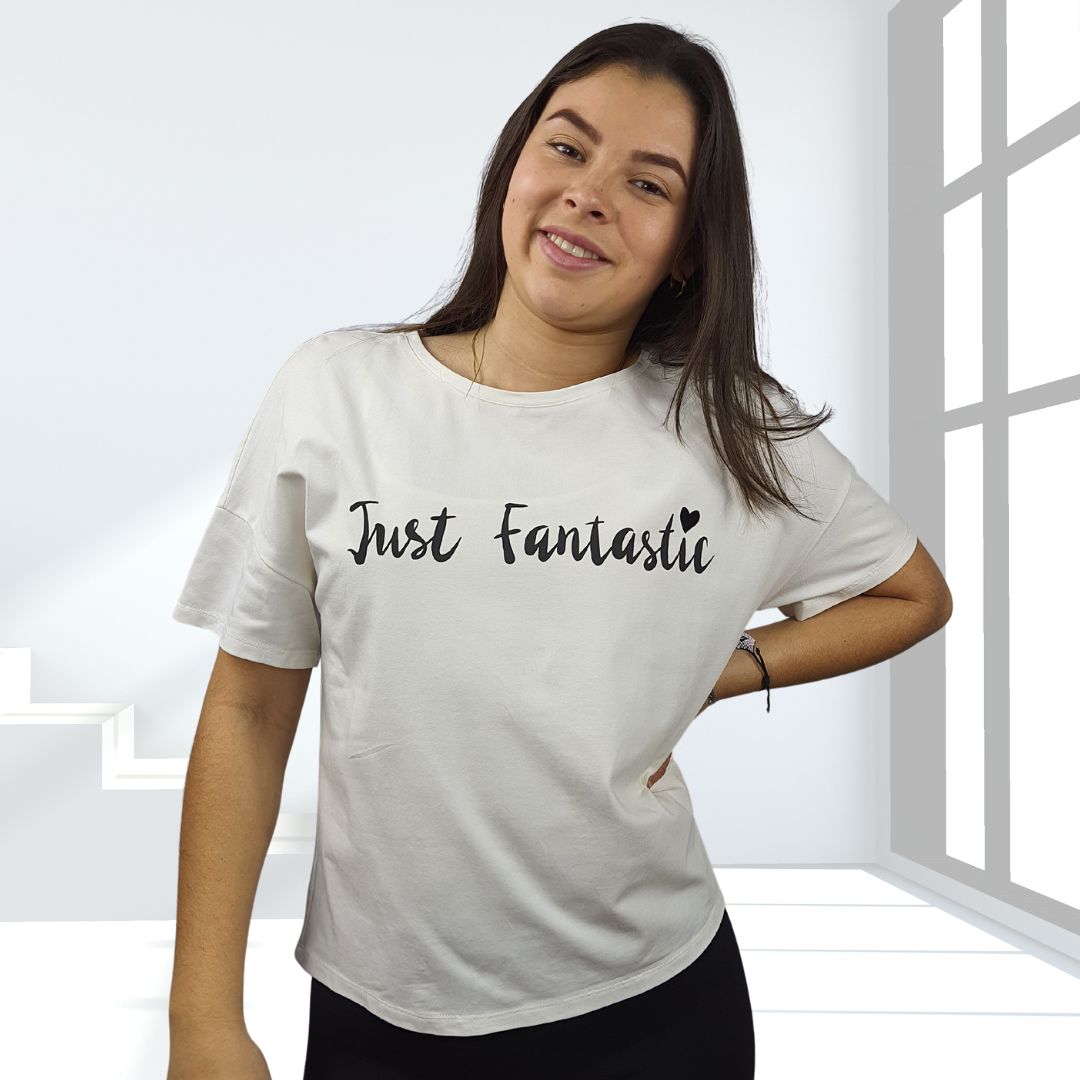 Polera Vero Moda Blanco Style INGE S/S TOP(NR)