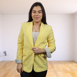 Blazer Vero Moda Amarillo Style JANICE L/S BLAZER(FL)