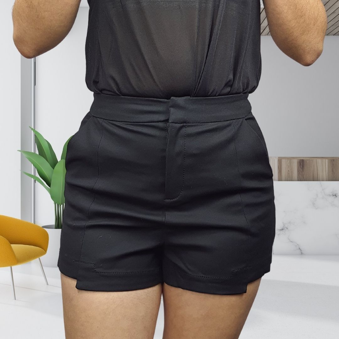Short Vero Moda Negro Style LASHA SHORTS(NE-ET-1)