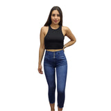Jeans Vero Moda Azul Style BEATS 7/8 HW X-SLIM JEANS(SL)