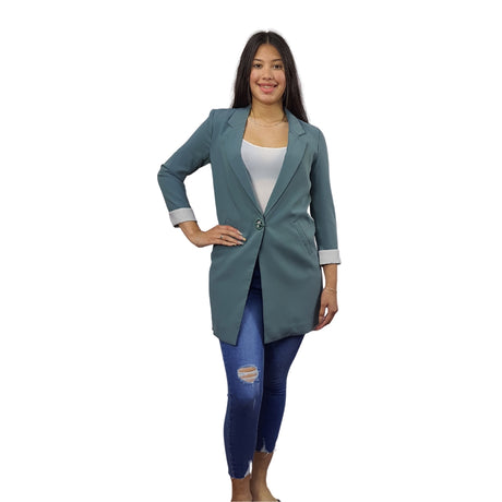 Blazer Vero Moda Verde Style JESSICA 7/8 BLAZER(VMC-SD)