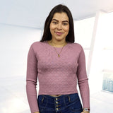 Sweater Vero Moda Rosa Palido Style LUCY L/S KNIT(UM)