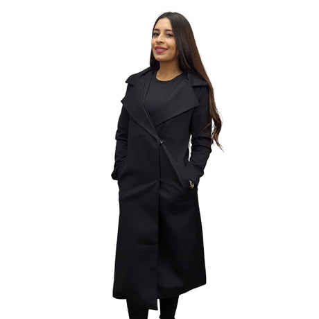 Blazer Vero Moda Negro Style JERSOU L/S COAT(VMC-DR)