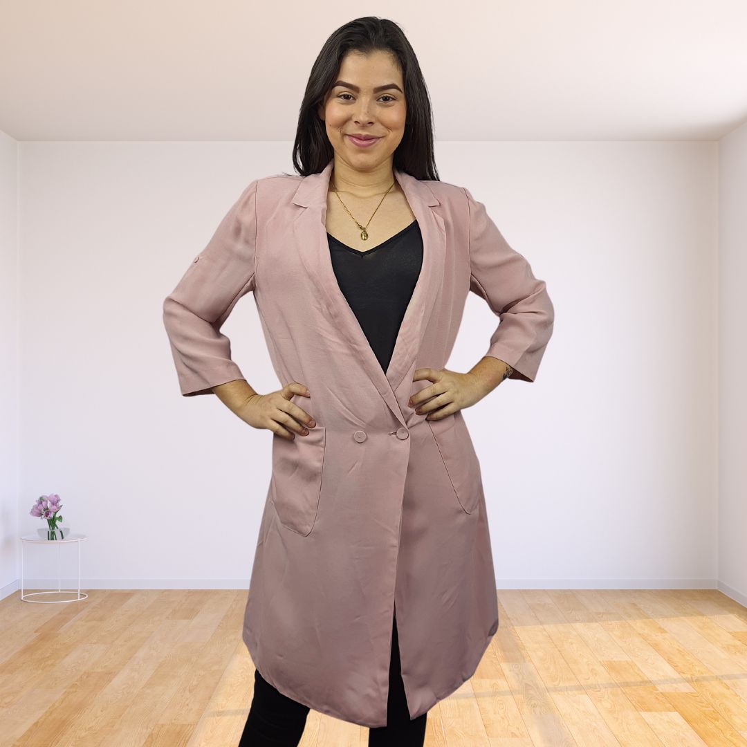 Blazer Vero Moda Rosa Vieja Style TYLER 3/4 BLAZER(TP)