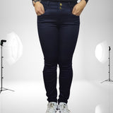 Jeans Vero Moda Azul Oscuro Style BUTTON HW X-SLIM JEANS(BN-EC-1)