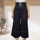 Pantalon  Vero Moda Negro  Style EMPTY 9/10 HW LOOSE JEANS(NC)