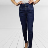 Jeans Vero Moda Azul Oscuro Style EAGER HW X-SLIM JEANS(UM)