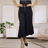 Pantalon  Vero Moda Negro Style ULSTER CORONATION 7/8 WIDE PANTS(NR)