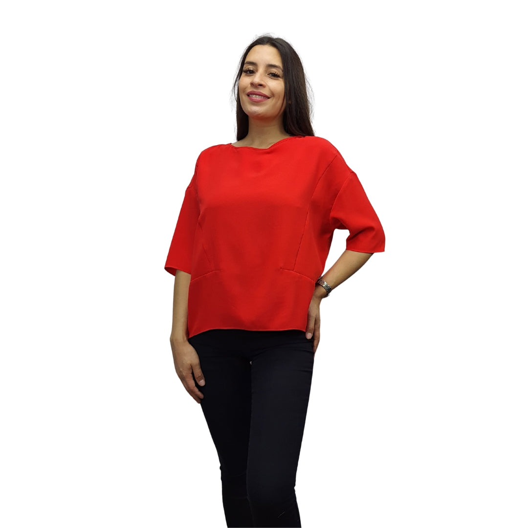 Blusa Vero Moda Rojo Style IRENE 1/2 TOP(MW-EC-2)