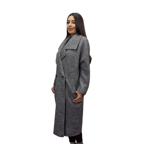 Blazer Vero Moda Gris Style MARA L/S WOOL COAT(VMC-NL)