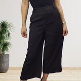 Pantalon Vero Moda Negro Style DALEY 7/8 WIDE PANTS(VMC-NC)