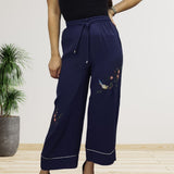 Pantalon Vero Moda Azul Oscuro Style MARRY 9/10 WIDE PANTS(NR)