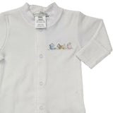 Enterito  Babycottons Footie Basic Pest Color
