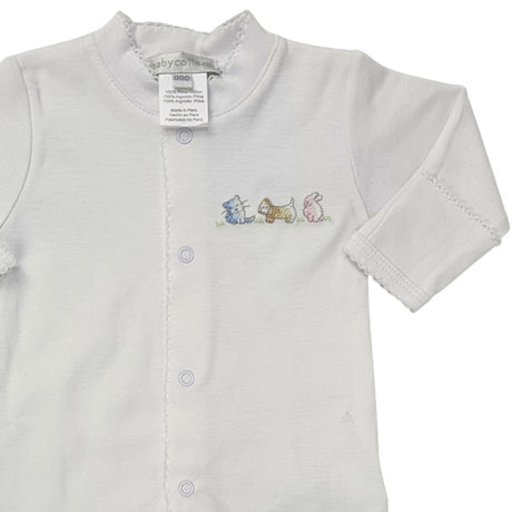 Enterito  Babycottons Footie Basic Pest Color