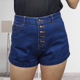Short Vero Moda Azul Style INDUGE HW DENIM SHORTS(MP)
