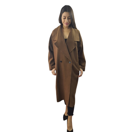 Blazer Vero Moda Marron  Style MARA SOLID L/S COAT(VMC-NC)
