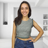 Top  Vero Moda Verde Style HUGO S/L TOP(SD)
