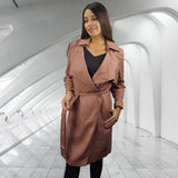 Blazer Vero moda Rosa Vieja  Style DAPPLE L/S COAT(VMC-NR)