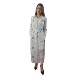 Vestido Vero Moda Blanco Style PATCH GLIES 3/4 LONG SHIRT SET(HH)