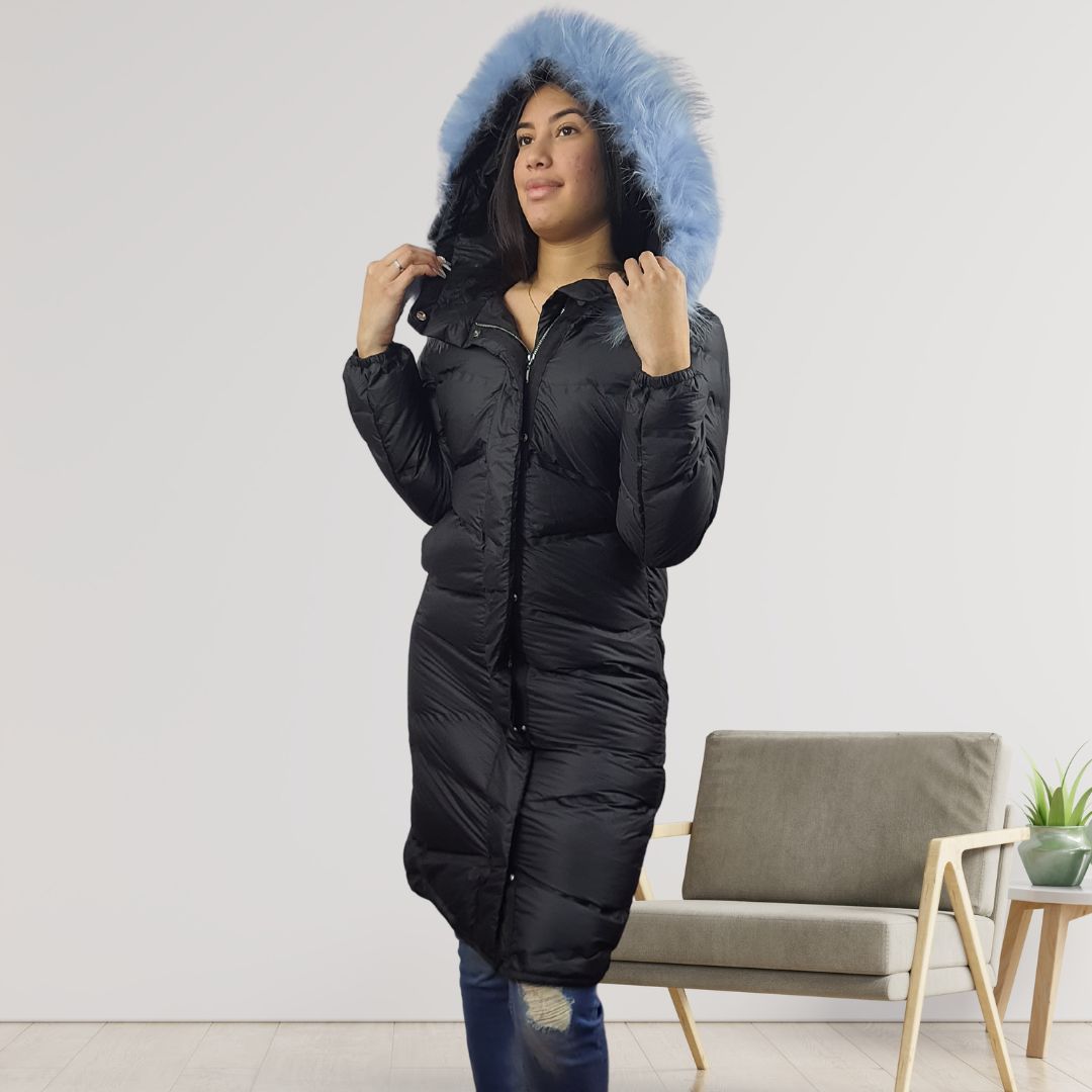 Parka Vero Moda Negro Style STOUT LONG DOWN COAT AL Productos de Lujo