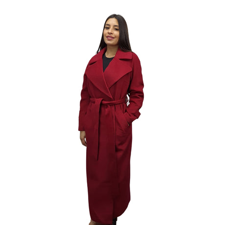 Blazer Vero Moda Burdeo Style CARO L/S WOOL COAT(NL)
