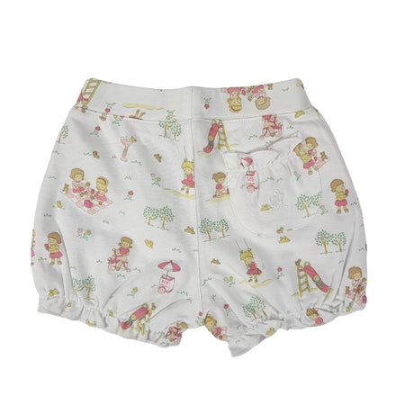Short Babycottons At The Park Blanco Rosa