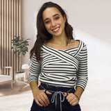 Blusa Vero Moda Blanco Style DONNA 3/4 TOP(MM)