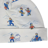Gorro Babycottons Basic Aspen E Blanco Azul