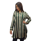 Blusa Vero Moda Verde Oscuro Style KAMA L/S SHIRT(FL)