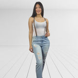 Jeans Vero Moda Azul Clarito Style OCTAVIA 9/10 CARROT JEANS(PM-CT-2)