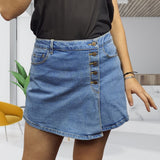 Short Vero Moda Azul Claro Style PANSY HW DENIM SHORTS(CR)
