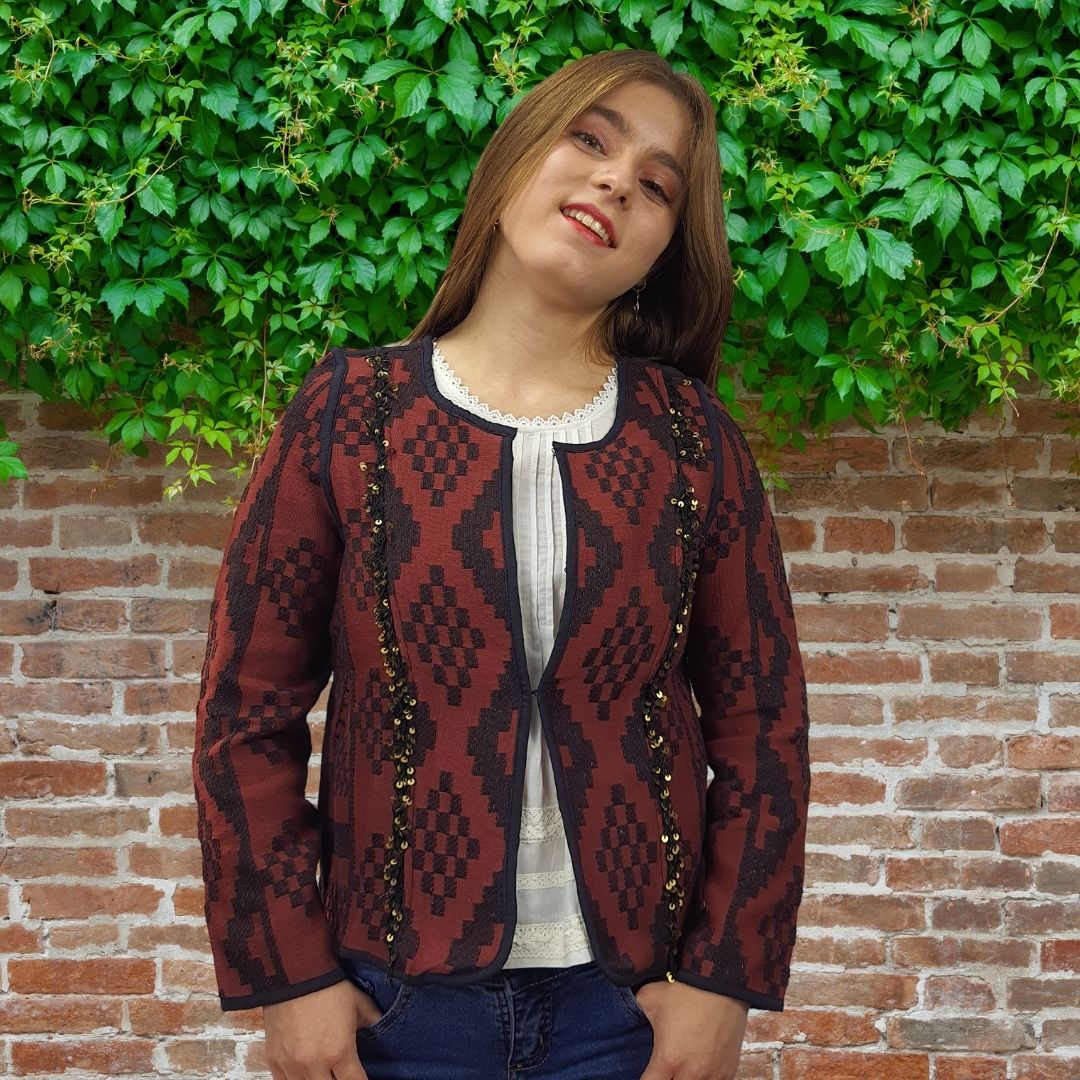 Chaqueta Rapsodia Geko Bordo