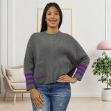 Sweater Vero Moda Gris Style GEMMA L/S KNIT(MW-CS-2)