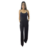 Pantalon Vero Moda Negro Style KELLY WIDE PANTS(VMC-MM)