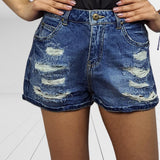 Short Vero Moda Azul Claro Style LUCKY MW DENIM SHORTS(CR)