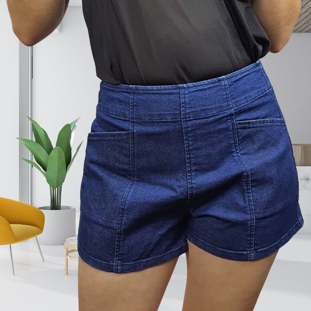 Short Vero Moda Azul Style TARRAGON HW DENIM SHORTS(NE-CS-2)